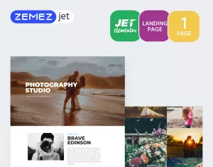 Imagenique - Photo Studio - Jet Elementor Kit