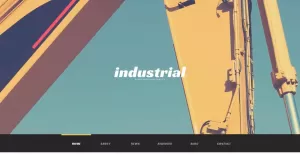 Industrial Construction WordPress Theme - TemplateMonster