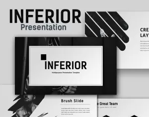 Inferior Creative Presentation - Keynote template