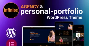 Infinios Agency and personal Portfolio  WordPress Theme