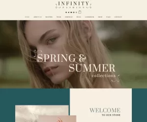 Infinity Fashion - WooCommerce Elementor Template Kit
