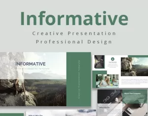 Informative - Keynote template
