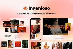 Ingenioso - Creative WordPress Theme