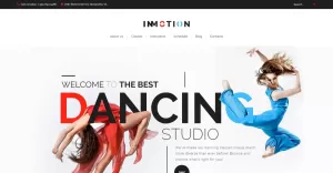 InMotion - Dance School WordPress Theme - TemplateMonster