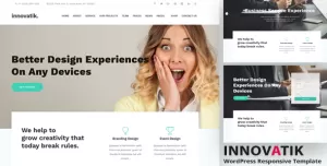 Innovatik - Business Consulting and Professional Services WordPress Theme