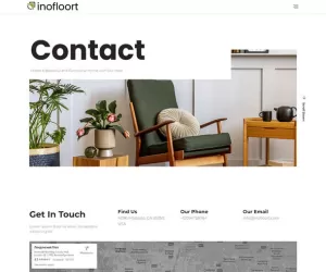 Inofloort - Interior Design Service Elementor Template Kit