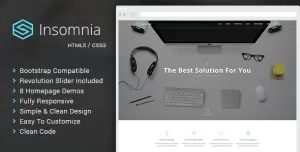 Insomnia - Beautiful and Modern HTML 5 / CSS 3 Corporate Template