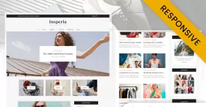 Insperia - Lifestyle & Fashion Blog Elementor WordPress Theme