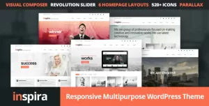 Inspira - Responsive Multipurpose WordPress Theme