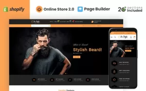 Instyle Hair Art Store Shopify Theme - TemplateMonster