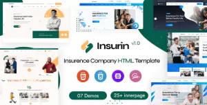 Insurin - Insurance Company HTML Template