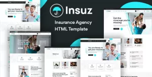Insuz - Insurance Company HTML Template