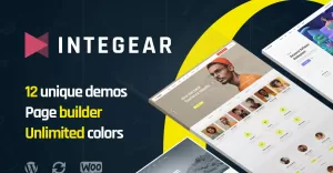 Integear - IT Company and Web Design Agency WordPress Theme