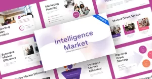 Intelligence Marketing Business Keynote Template