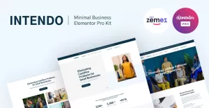 Intendo - Minimal Clean Business Elementor Kit