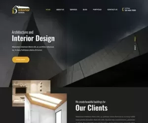 Interior Design WordPress Theme for interior design websites  SKT