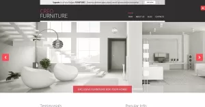 Interior & Furniture Free Joomla template - TemplateMonster