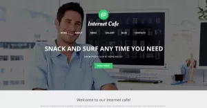 Internet Cafe WordPress Theme