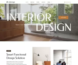 InterSign - Interior Design & Architecture Elementor Template Kit