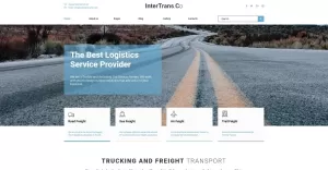 InterTrans.Co - Transportation Joomla Template