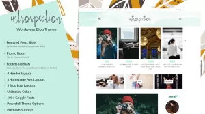Introspection - A WordPress Theme for Bloggers - Themes ...