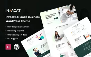 Invacat - Email Business WordPress Theme - TemplateMonster