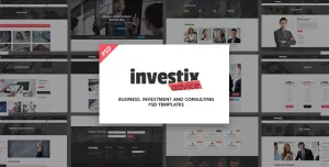 Investix - Business and Finance PSD Template