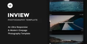 Inview - Fullscreen Photography Videographer Theme
