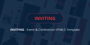 INVITING – Event & Conference HTML5 Template