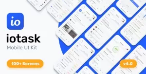 IOTASK Mobile - UI Kit for Todo & Management Apps