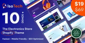 IsoTech - Electronics Store Shopify Theme OS 2.0