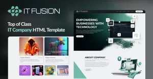 IT Fusion: Ignite Your Digital Transformation  Responsive IT Company HTML Template