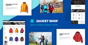 Jacket - Sports Apparel Shopify Theme
