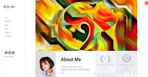 Jaden Art - Art Portfolio Joomla Template - TemplateMonster