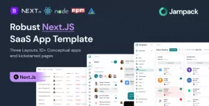 Jampack - Robust Next.js SaaS App Template