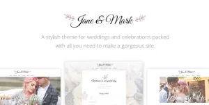 Jane & Mark - Wedding Theme