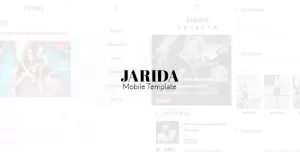 Jarida - Magazin Mobile Template