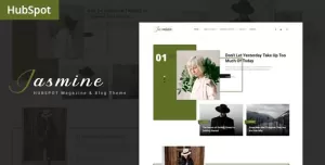 Jasmine - Blog and Magazine HubSpot Theme