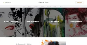 Jasmine Mills - Art Ready-to-Use Creative HTML Website Template