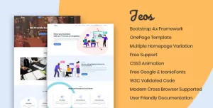 Jeos - SEO Friendly Bootstrap Template