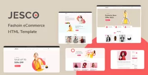 Jesco - Fashion Boutique eCommerce Website Template