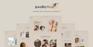 JewellryWear - eCommerce Elementor Template kit