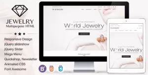 Jewelry - eCommerce Responsive HTML5 Template
