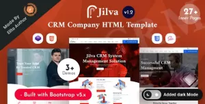 Jilva - CRM & ERP Solutions Company HTML Template