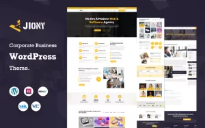 Jiony - Multipurpose Corporate Business WordPress Theme