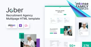 Jober - Recruitment Agency HTML5 Website Template