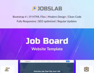 JobsLab - Job Board Website Template - TemplateMonster