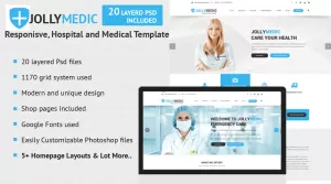 JollyMedic - Hospital, Health Care HTML5 Website Template ...