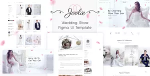 Joolie - Wedding Store Figma UI Template