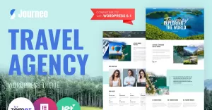 Journeo - Travel Agency WordPress Elementor Theme